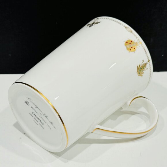 Pair of Monique Lhuillier "Charms" Mugs by Royal Doulton, Circa 2008 - Picture 8 of 11